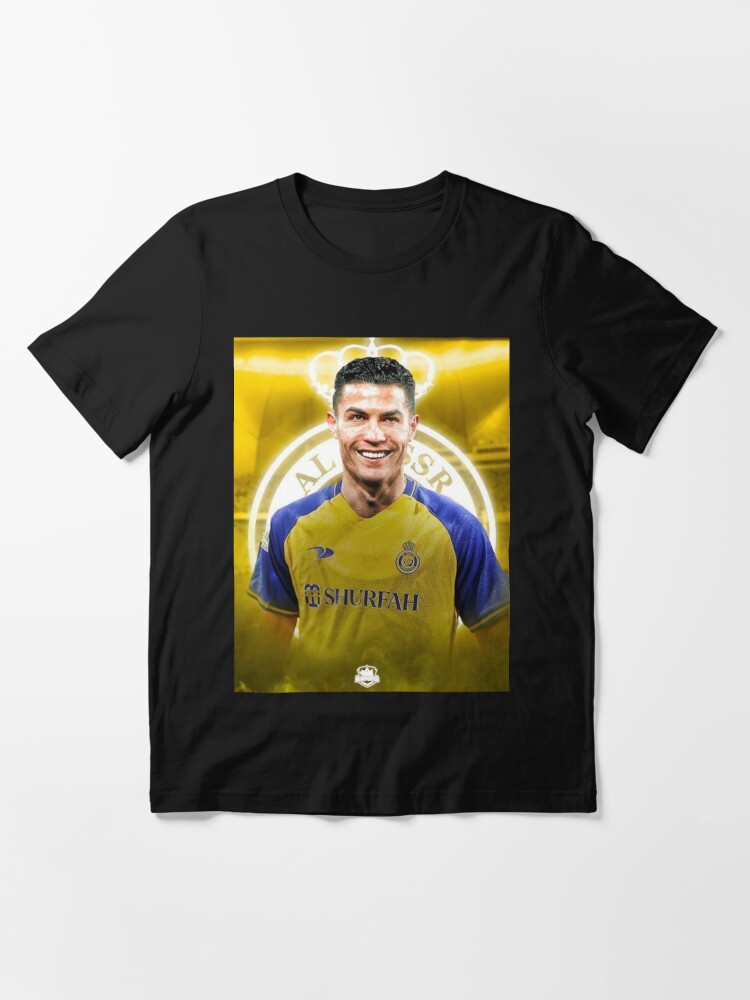 Cristiano Ronaldo Al-Nassr Football Club رونالدو نادي النصر السعودي Kids T- Shirt for Sale by Sid-B