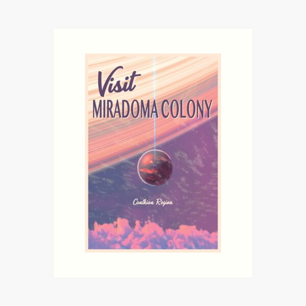 Item preview, No Mans Sky - Travel Series - Miradoma Colony designed and sold by SacTreeHouse.