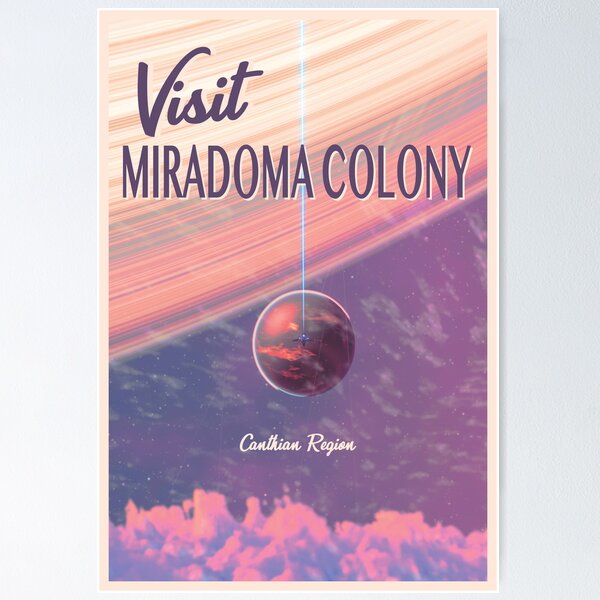 Item preview, No Mans Sky - Travel Series - Miradoma Colony designed and sold by SacTreeHouse.