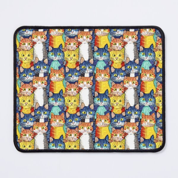 Item preview, Cat clowder multicoloured  designed and sold by KoroCincoCats.