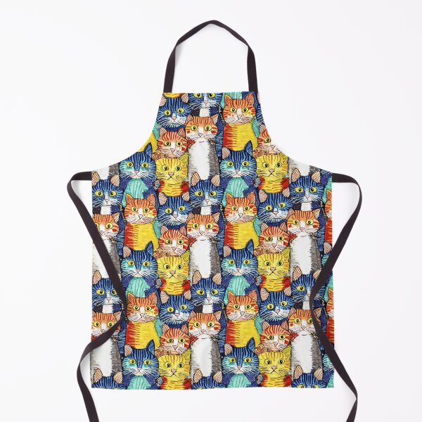 Item preview, Cat clowder multicoloured designed and sold by KoroCincoCats.