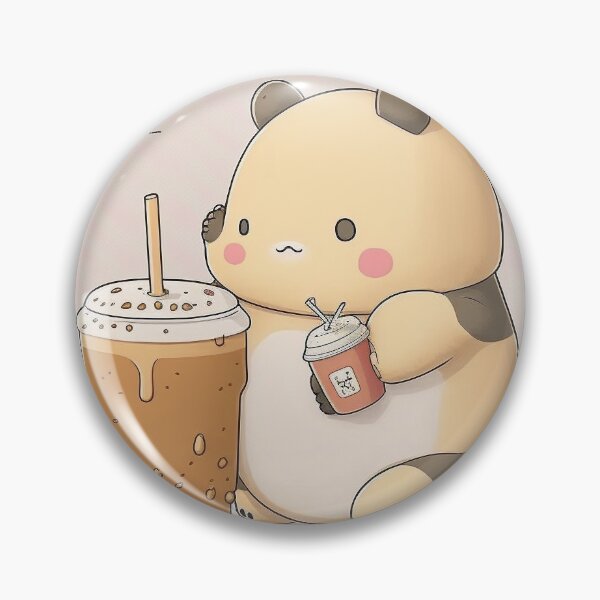 Item preview, Cute Anime character with boba tea designed and sold by GoBeyondChannel.