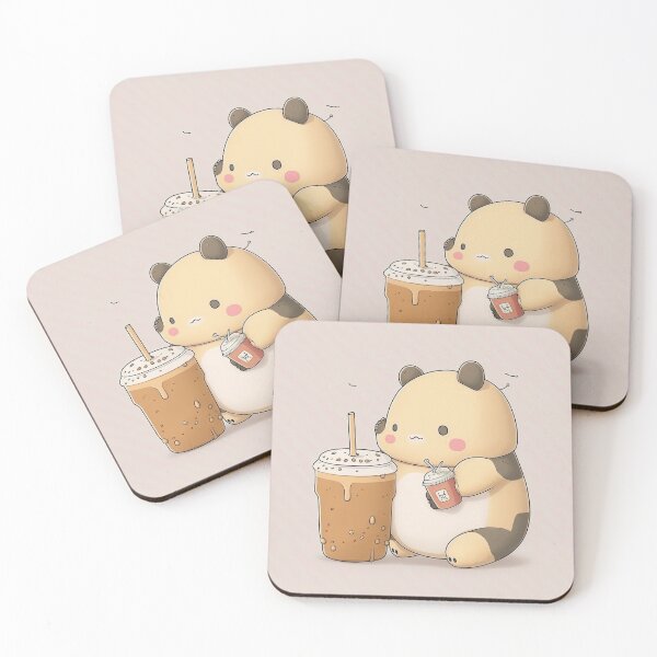 Item preview, Cute Anime character with boba tea designed and sold by GoBeyondChannel.