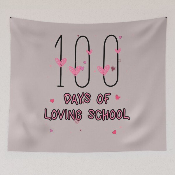 Item preview, 100 Days Of Loving School Happy Heart Teacher Valentine designed and sold by Sarah38.