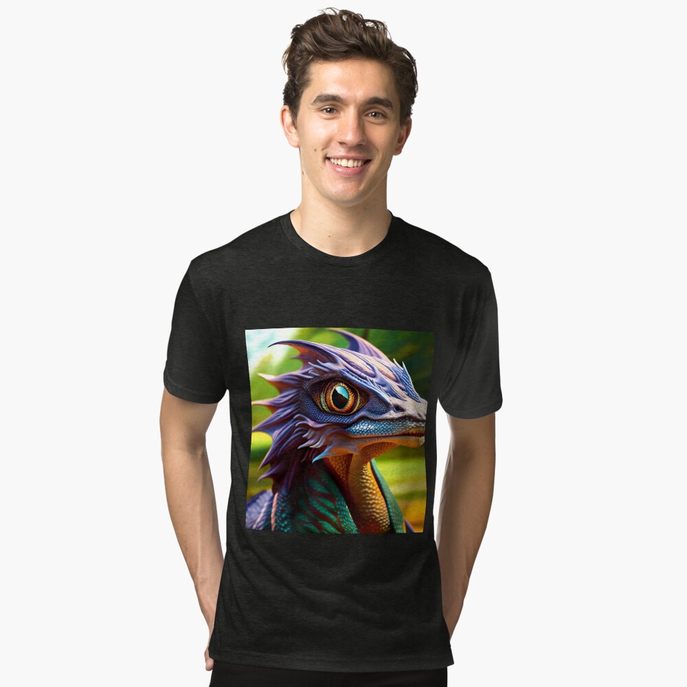 Item preview, Tri-blend T-Shirt designed and sold by dragynrain.