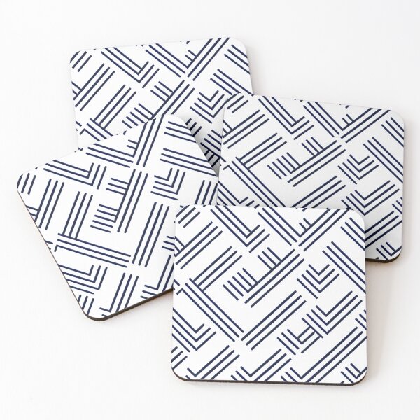 Item preview, Black rectangular modern, simplistic geometric texture pattern designed and sold by UDDesign.