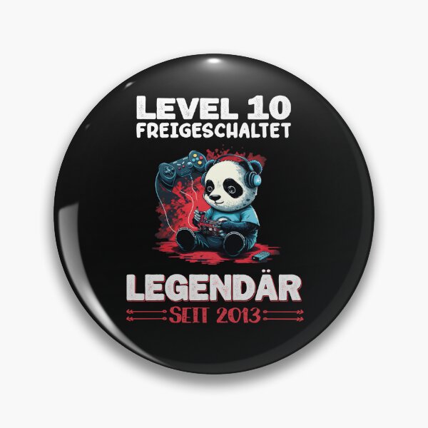 Item preview, Birthday Boy Gamer Panda Level designed and sold by oldiesdays  ★★★★★.
