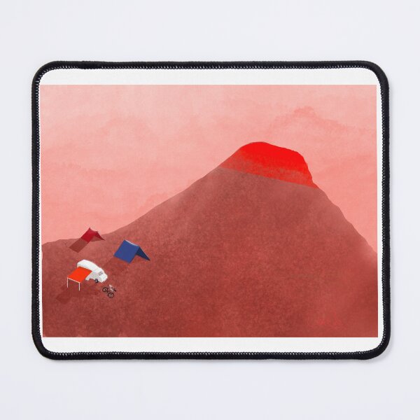 Item preview, volcano designed and sold by IlustraMoms.
