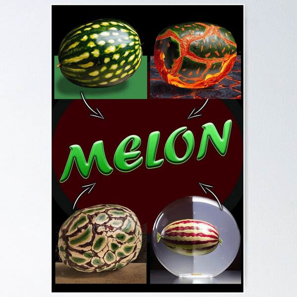 Item preview, Unreal Watermelon Art: A Fantastic idea designed and sold by Santisan.