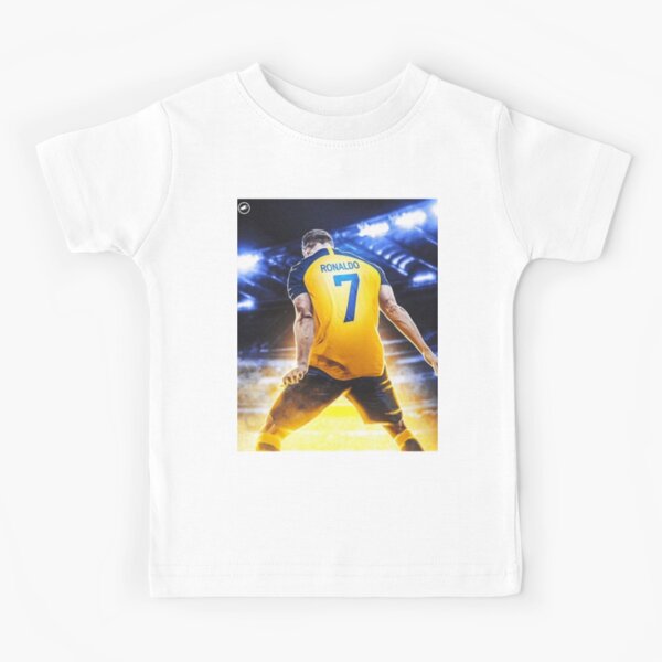 Cristiano Ronaldo Al-Nassr Football Club رونالدو نادي النصر السعودي Kids T- Shirt for Sale by Sid-B