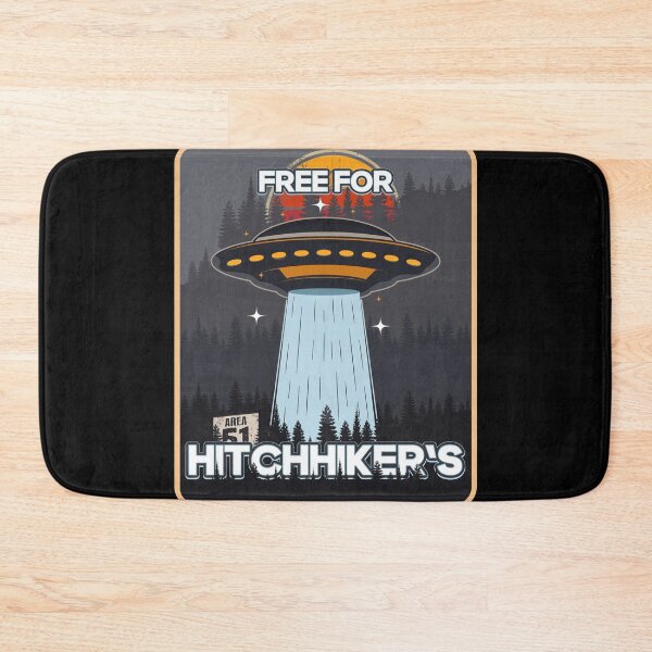Item preview, UFO FREE FOR HITCHHIKERS designed and sold by HomeCoquette.