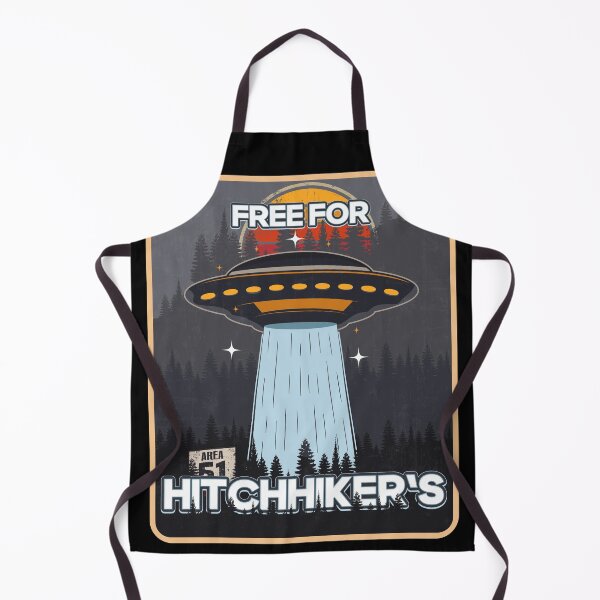 Item preview, UFO FREE FOR HITCHHIKERS designed and sold by HomeCoquette.
