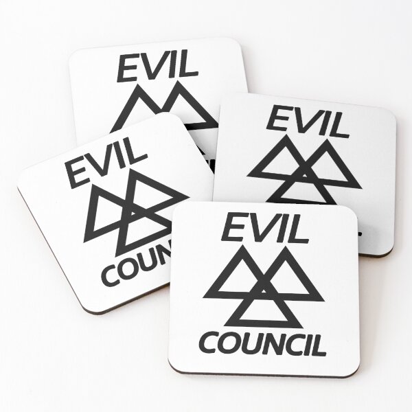 Item preview, Kung Pow Enter the Fist - Evil Council (black) designed and sold by red-leaf.