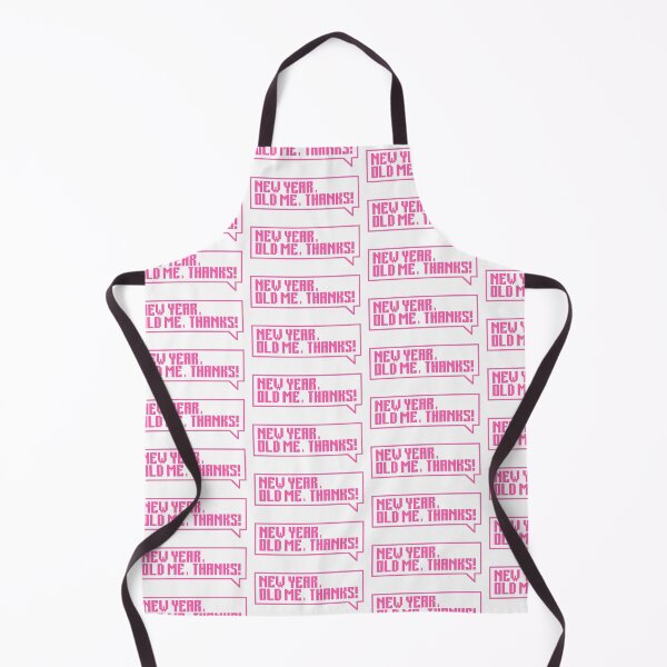 Item preview, New year, old me, thanks! - pink designed and sold by Univers Gifts.