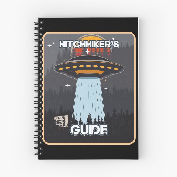 Item preview, UFO HITCHHIKERS GUIDE designed and sold by HomeCoquette.