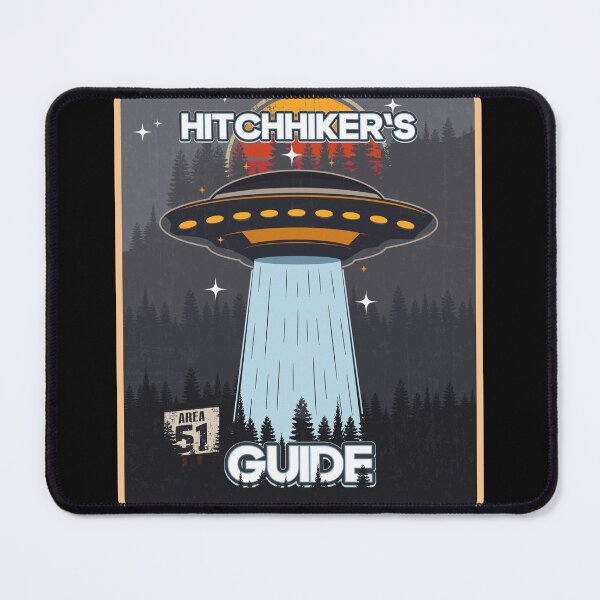 Item preview, UFO HITCHHIKERS GUIDE designed and sold by HomeCoquette.