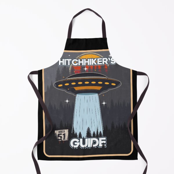 Item preview, UFO HITCHHIKERS GUIDE designed and sold by HomeCoquette.