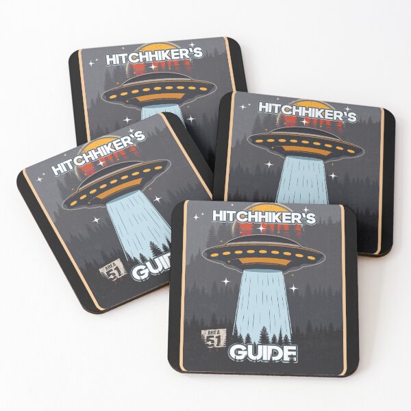 Item preview, UFO HITCHHIKERS GUIDE designed and sold by HomeCoquette.