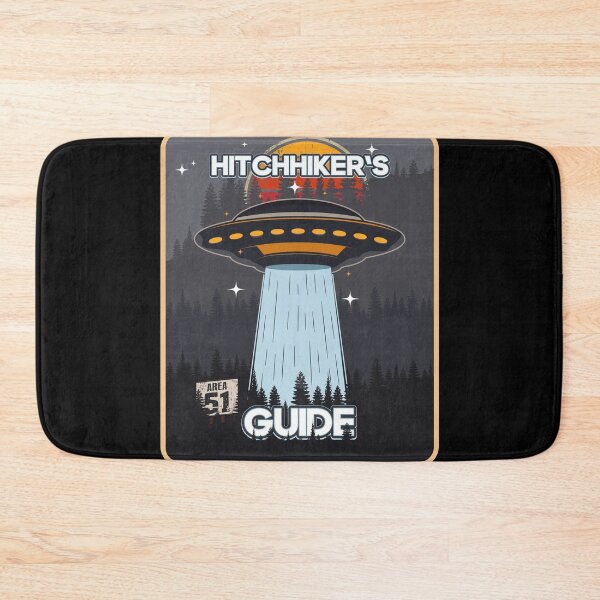 Item preview, UFO HITCHHIKERS GUIDE designed and sold by HomeCoquette.