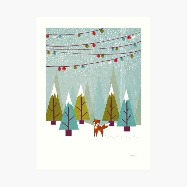 Winter Art Print