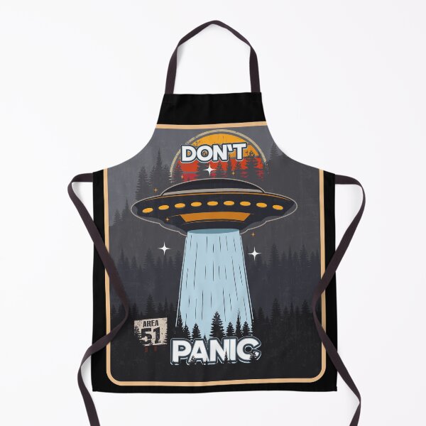 Item preview, UFO DONT PANIC designed and sold by HomeCoquette.
