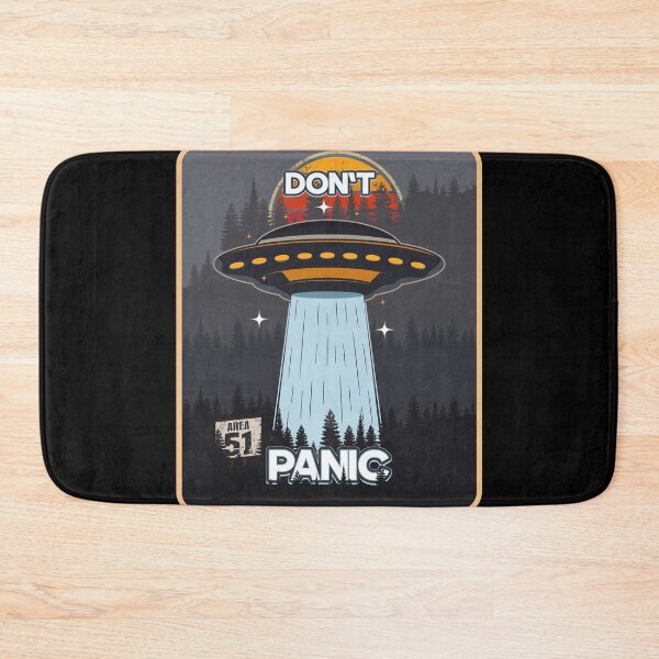 Item preview, UFO DONT PANIC designed and sold by HomeCoquette.