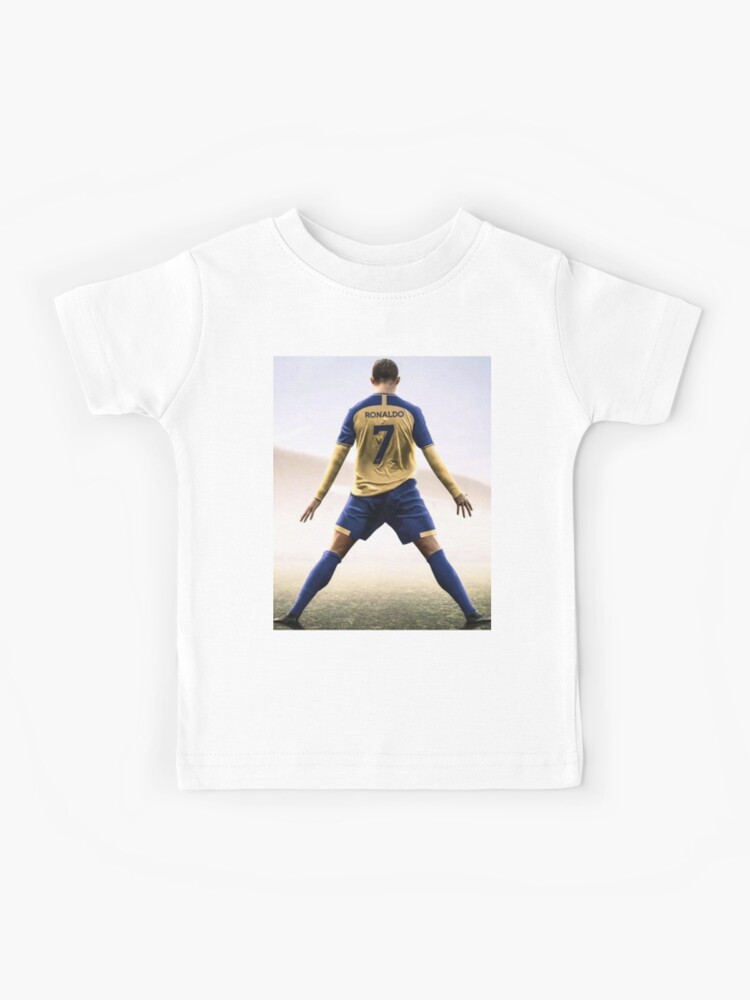 Cristiano Ronaldo Football - Unisex T-Shirt L / BLUE