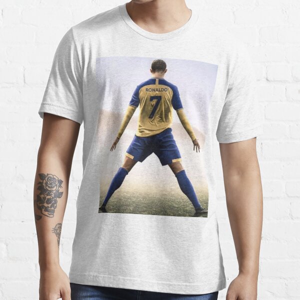 Cristiano Ronaldo Al Nassr Football Club رونالدو نادي النصر السعودي T Shirt For Sale By Sid B 0519