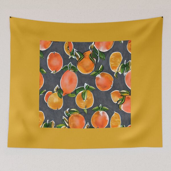 Item preview, ORANGE WHITE brown PATTERN designed and sold by starfishstuff.