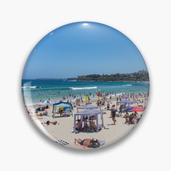 Item preview, Summer 2023 Busy Bondi Beach  designed and sold by Martin Berry Photography.