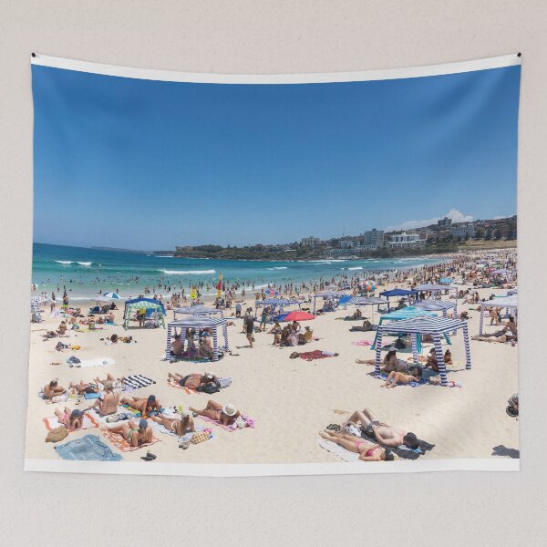 Item preview, Summer 2023 Busy Bondi Beach  designed and sold by Martin Berry Photography.