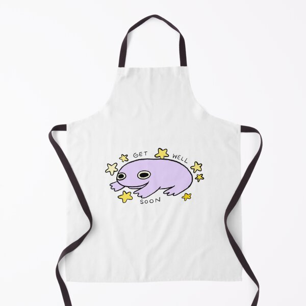 Item preview, Get Well Soon | Purple Frog with Stars designed and sold by iristocat.