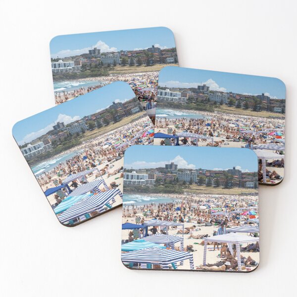 Item preview, Crowded Bondi Beach 2023 designed and sold by Martin Berry Photography.