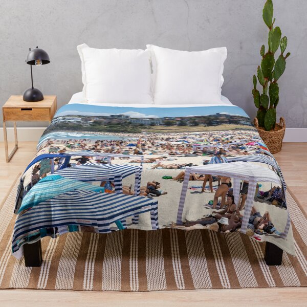Item preview, Crowded Bondi Beach 2023 designed and sold by Martin Berry Photography.