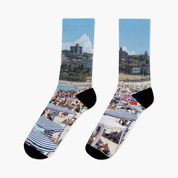 Item preview, Crowded Bondi Beach 2023 designed and sold by Martin Berry Photography.