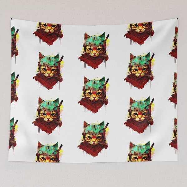 Item preview, bounty hunter cat designed and sold by ArtificialGenes.
