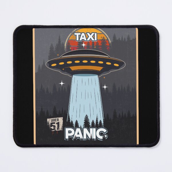 Item preview, UFO TAXI PANIC designed and sold by HomeCoquette.