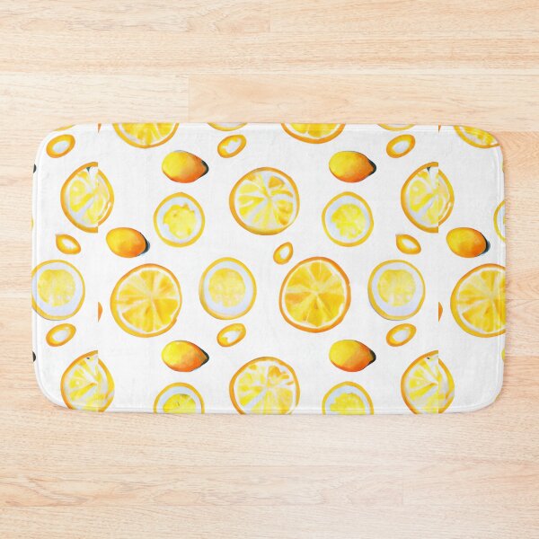 Item preview, Lemon and white PATTERN designed and sold by starfishstuff.