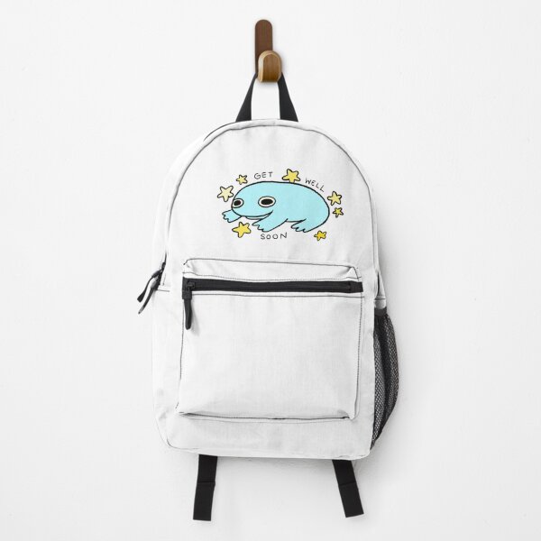 Item preview, Get Well Soon | Blue Frog with Stars designed and sold by iristocat.