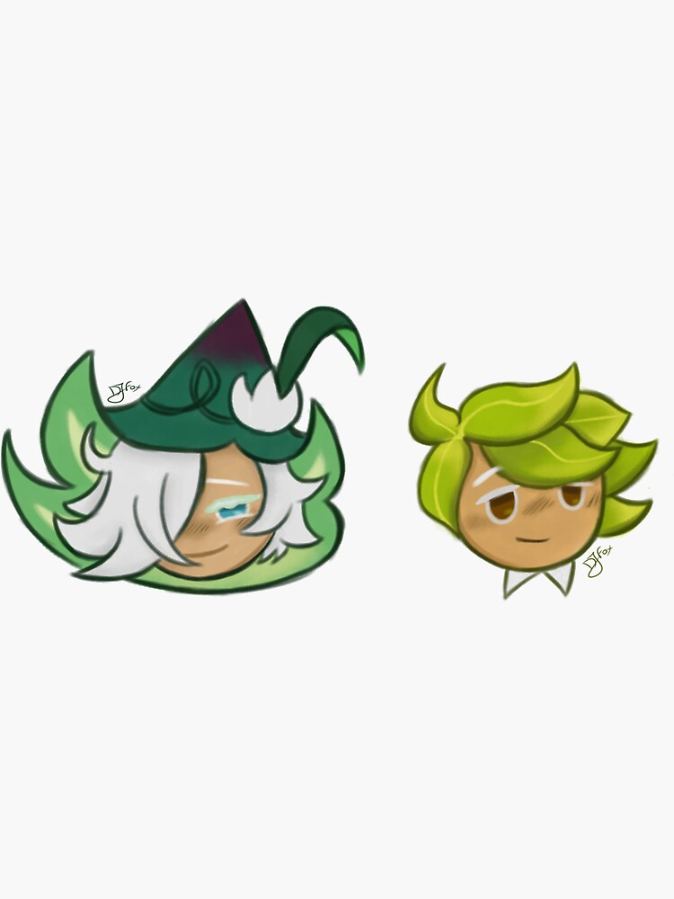 "Cookie Run Kingdom (Clover and Herb cookies)" Sticker for Sale by DJ