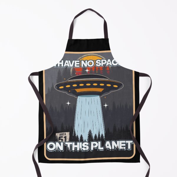 Item preview, UFO I HAVE NO SPACE ON THIS PLANET designed and sold by HomeCoquette.