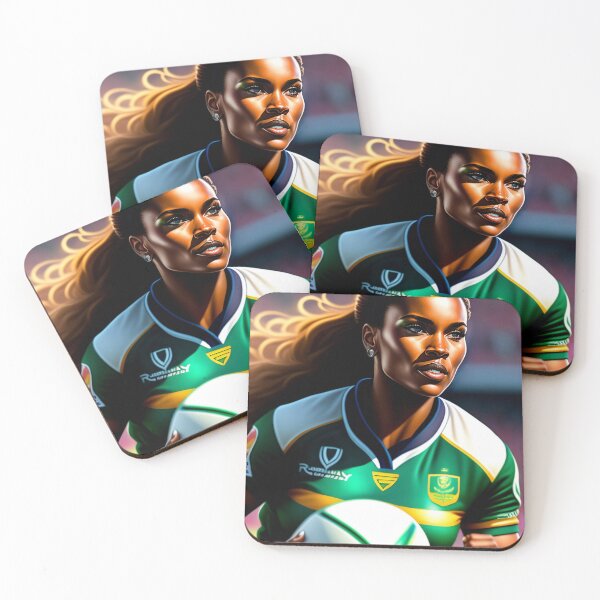 Item preview, Woman Rugby Player designed and sold by ArtShare.