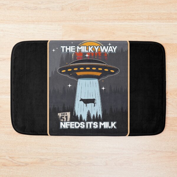 Item preview, UFO THE MILKY WAY NEED ITS MILK designed and sold by HomeCoquette.