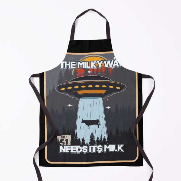 Item preview, UFO THE MILKY WAY NEED ITS MILK designed and sold by HomeCoquette.