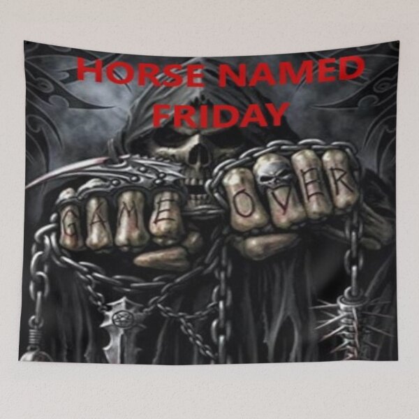 Item preview, Death Rides on a Steel Horse designed and sold by MonkeProduction.