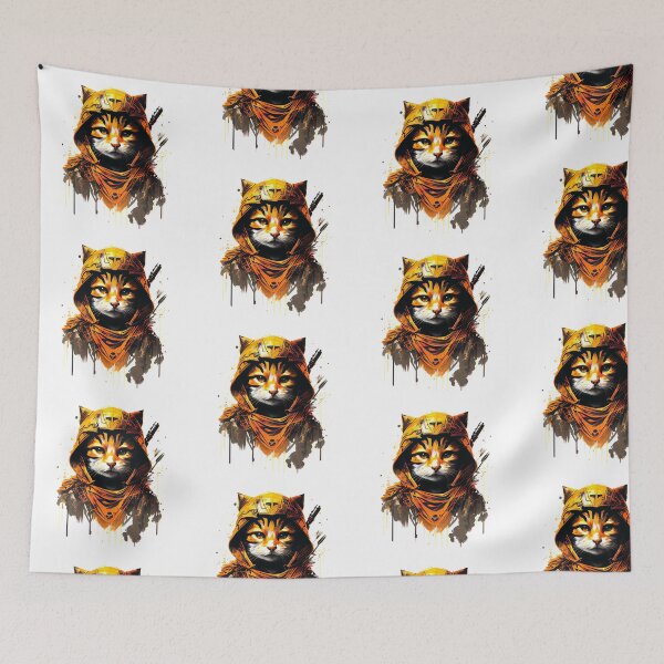 Item preview, bounty hunter cat designed and sold by ArtificialGenes.