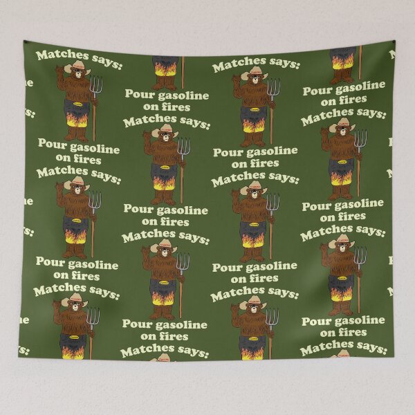 Item preview, Matches the cowboy bear public safety meme designed and sold by Captain-Jackson.