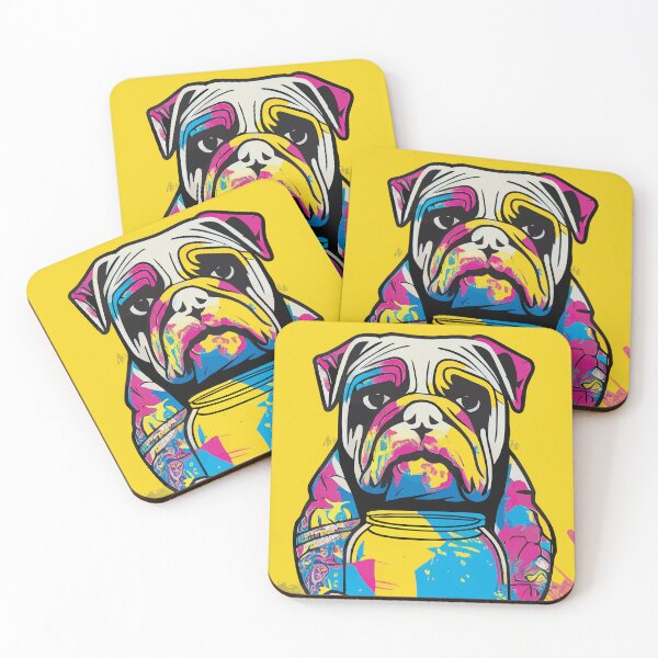 Item preview, Stand Out with Our Unique and Artistic Old English Bulldog Art designed and sold by potparadise.