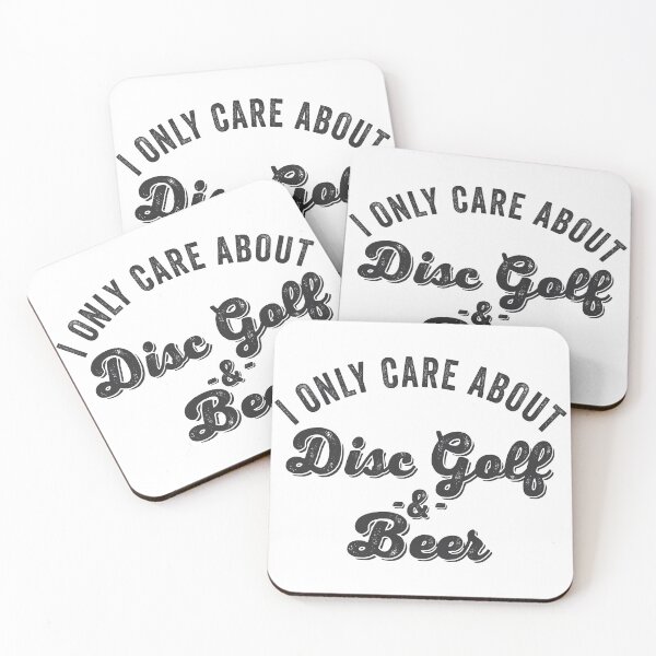Item preview, I Only Care About Disc Golf & Beer Gift designed and sold by TonySpencer.
