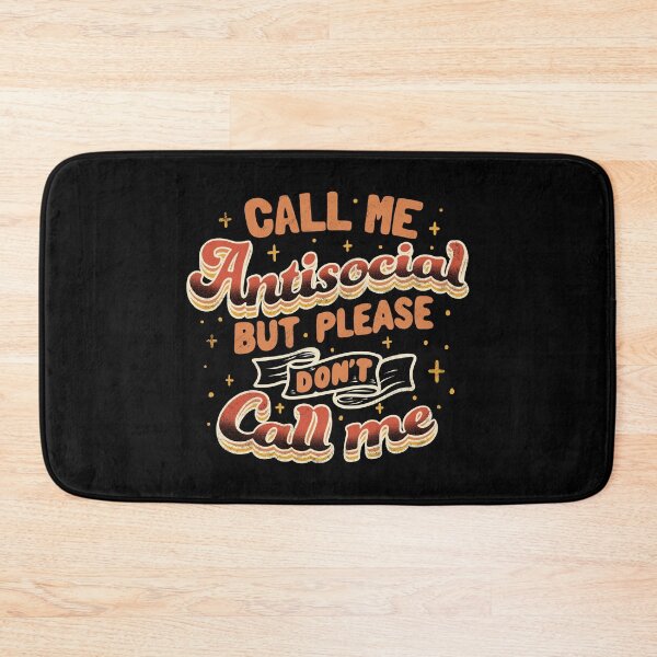 Item preview, Call Me Antisocial But Please Don't Call Me Dark by Tobe Fonseca designed and sold by Tobe Fonseca®.